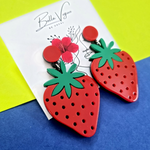 Load image into Gallery viewer, Korean Trendy CUTE Colorful EARRINGS🍓