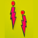 Load image into Gallery viewer, Thunder "BijLi" Korean Drop Earrings