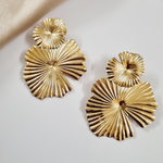 Load image into Gallery viewer, Abstract Round Drop Earrings